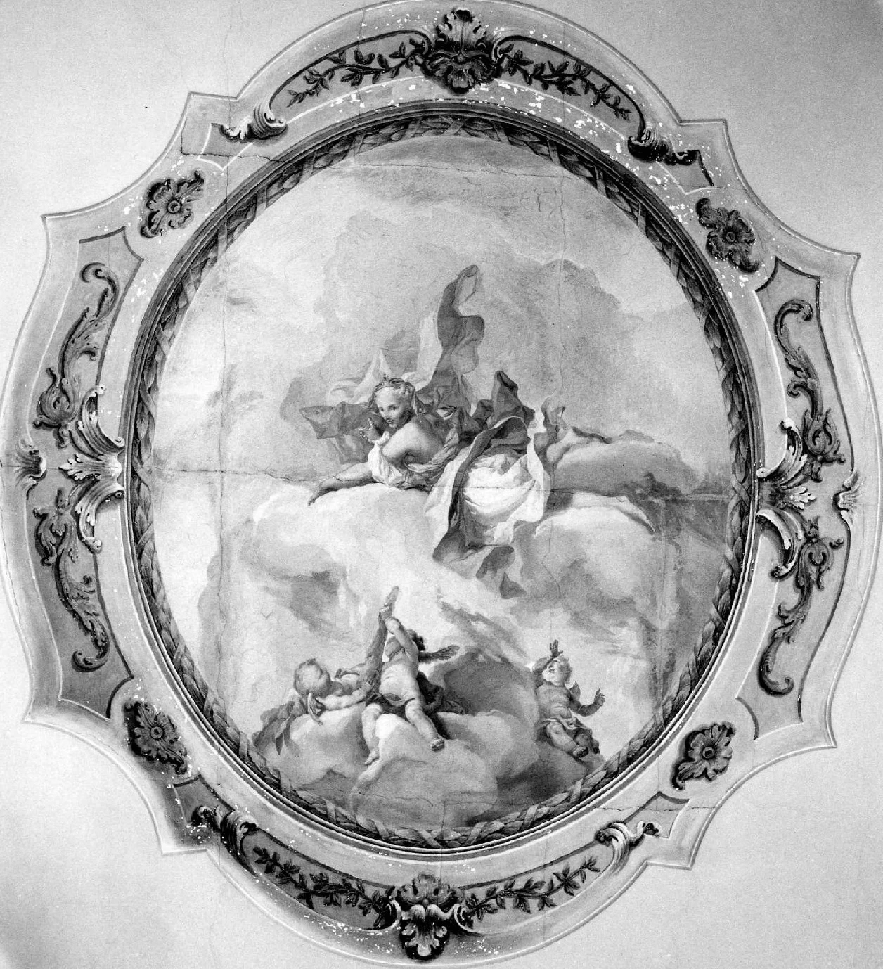 Fgura allegorica femminile - Palazzo Allegri, Verona 3